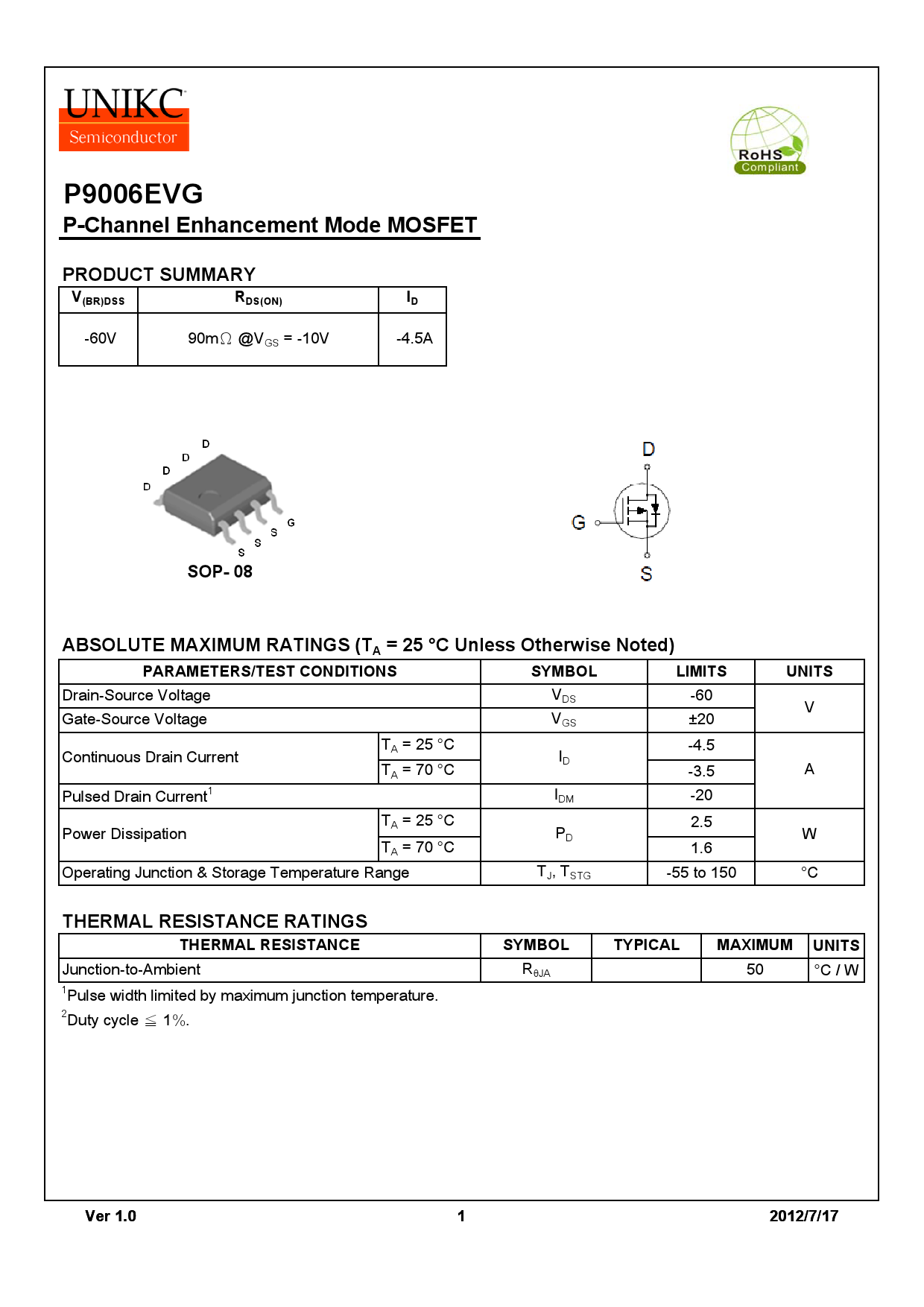p9006evg_(niko-sem(尼克森))p9006evg中文资料_价格_pdf手册-立创