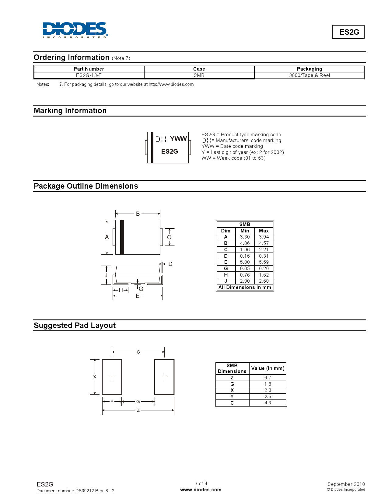  ES2G-13-F_（DIODES(美台)）ES2G-13-F中文资料_价格_PDF手册-立创电子商城 Motiv 