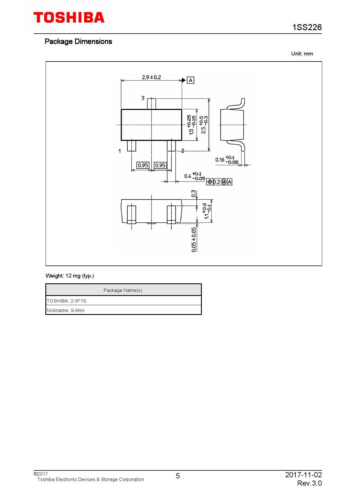 1SS226(TE85L,F)_（TOSHIBA(东芝)）1SS226(TE85L,F)中文资料_价格_PDF手册-立创电子商城