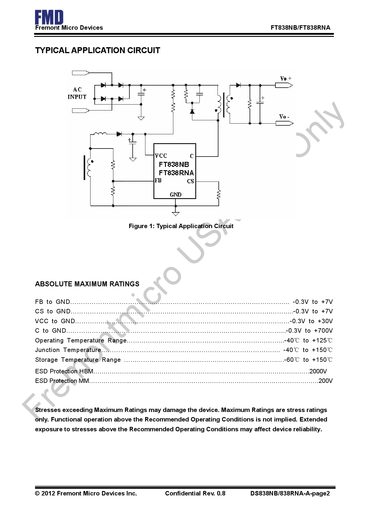 10 Pièces FT838NB1 FT838NB1-RT SOP8