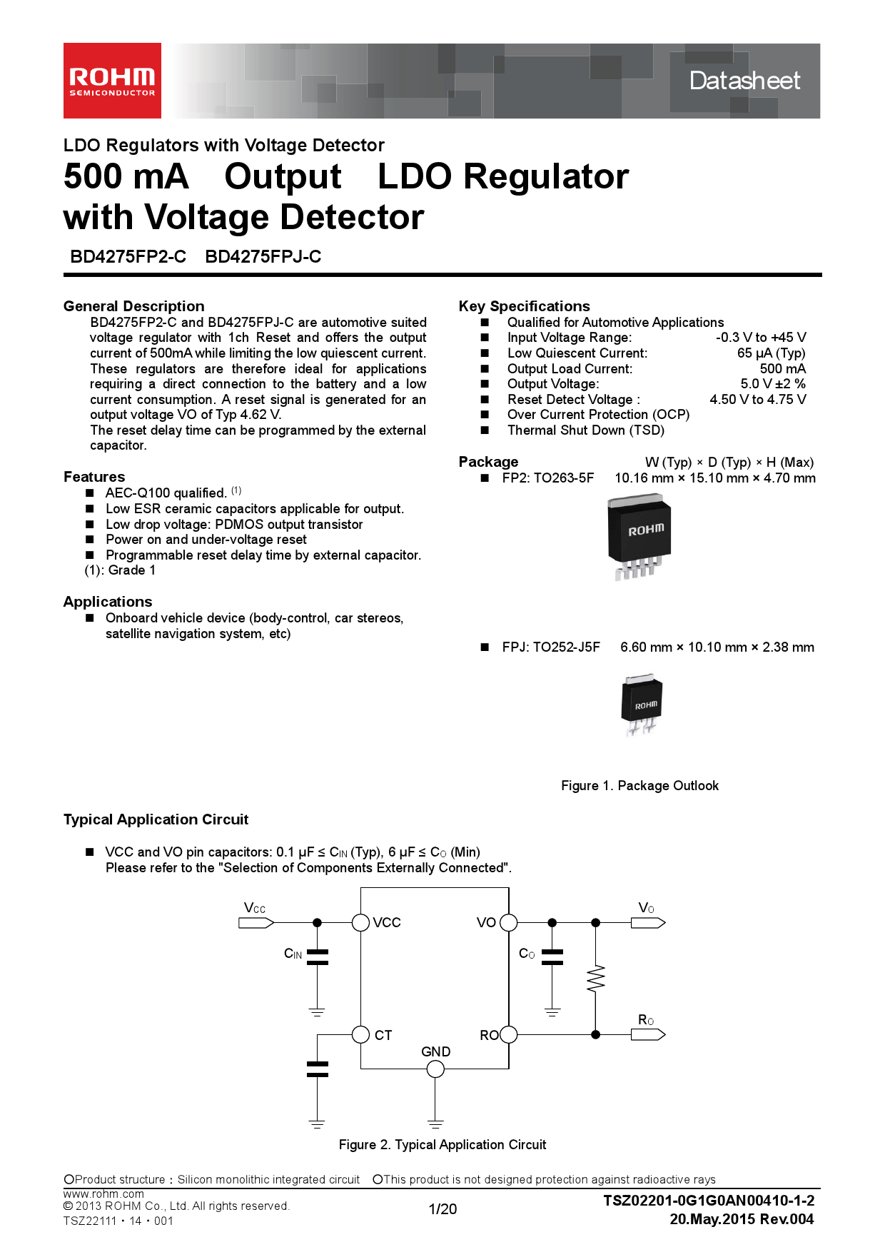 bd4275fp2-ce2数据手册pdf下载数据手册pdf电源纹波抑制比(psrr)60db