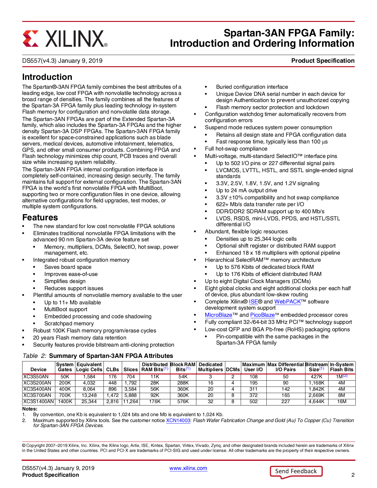 XC3S50AN 4TQG144I Circuito Integrado Novo E Original Tqfp144|Circuitos Integrados - Foto 10