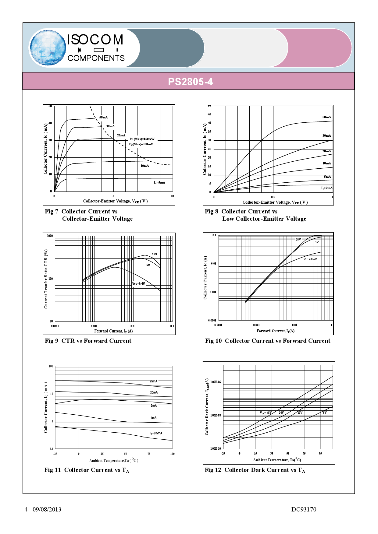 PS2805-4_（ISOCOM(英国高数光)）PS2805-4中文资料_价格_PDF手册-立创电子商城
