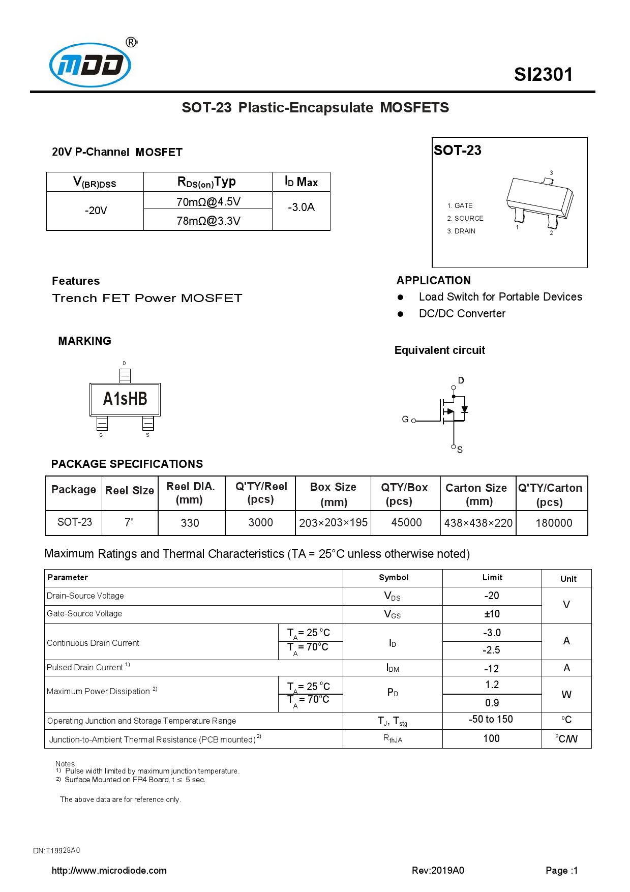 si2301数据手册pdf下载数据手册pdf反向传输电容(crss