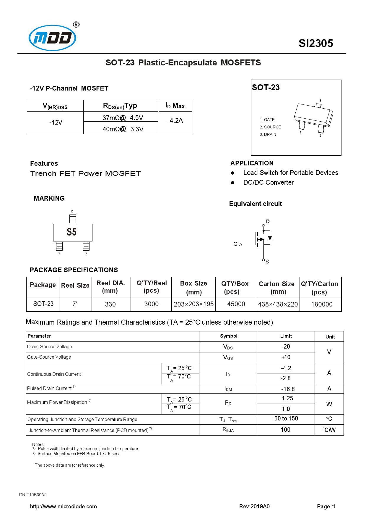 si2305数据手册pdf下载数据手册pdf反向传输电容(crss