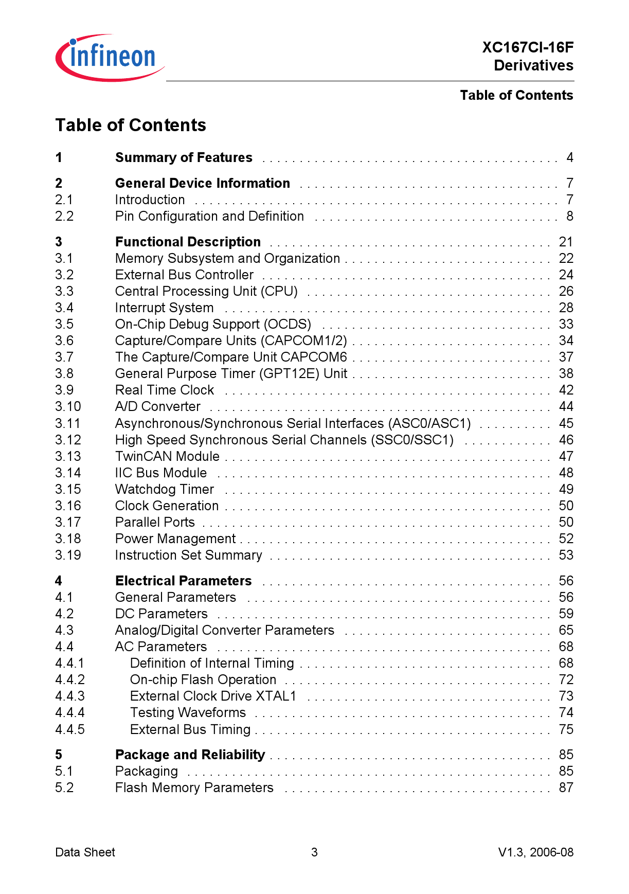SAK-XC167CI-16F40F BB_（Infineon(英飞凌)）SAK-XC167CI-16F40F BB中文资料_价格_PDF手册 ...