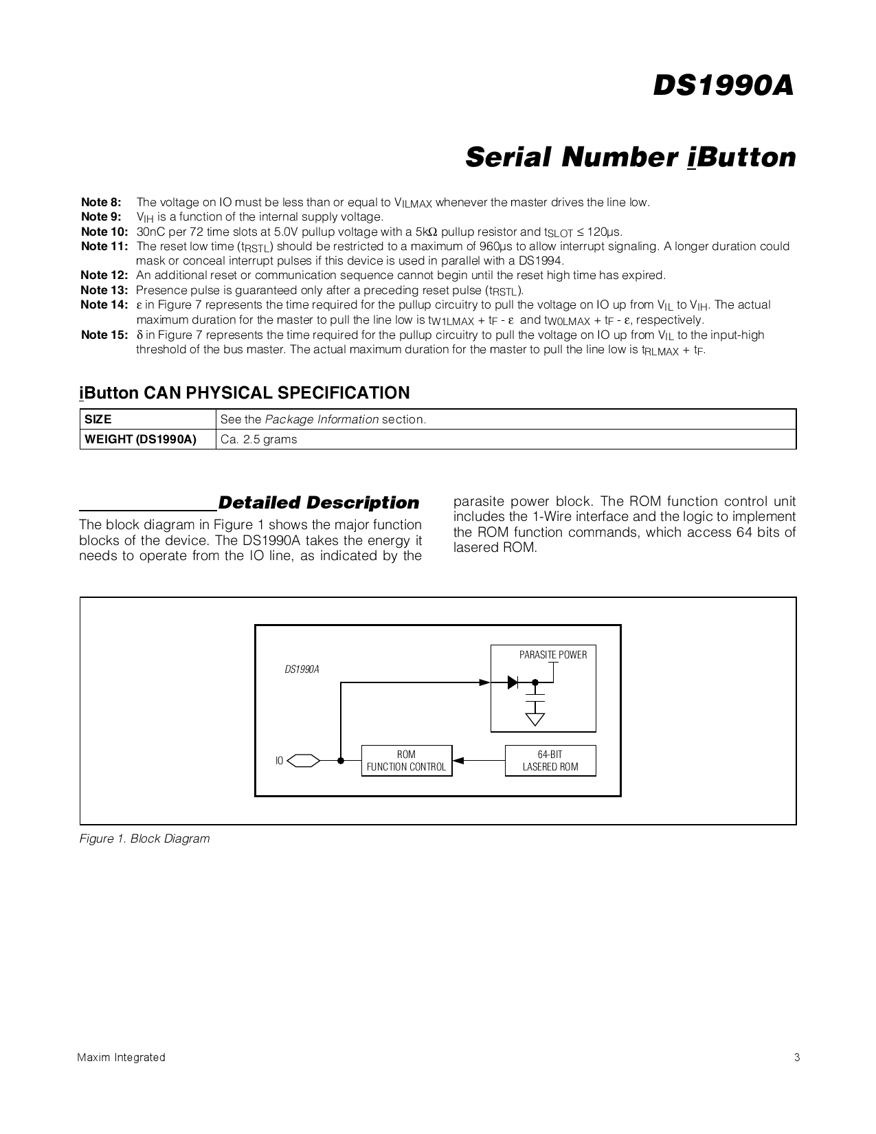 Ds1990a Arduino DS1990A-F5+_(MAXIM(美信))DS1990A-F5+中文资料_价格_PDF手册-立创电子商城