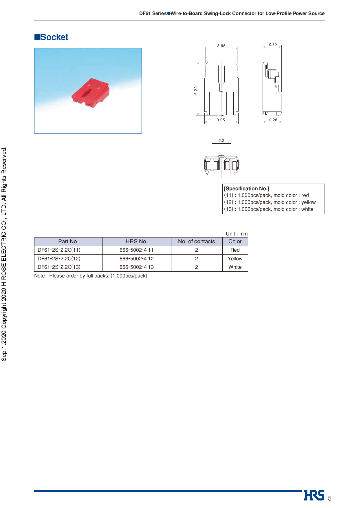 DF61-2226SCF(41)_（HRS(广濑)）DF61-2226SCF(41)中文资料_价格_PDF手册-立创电子商城