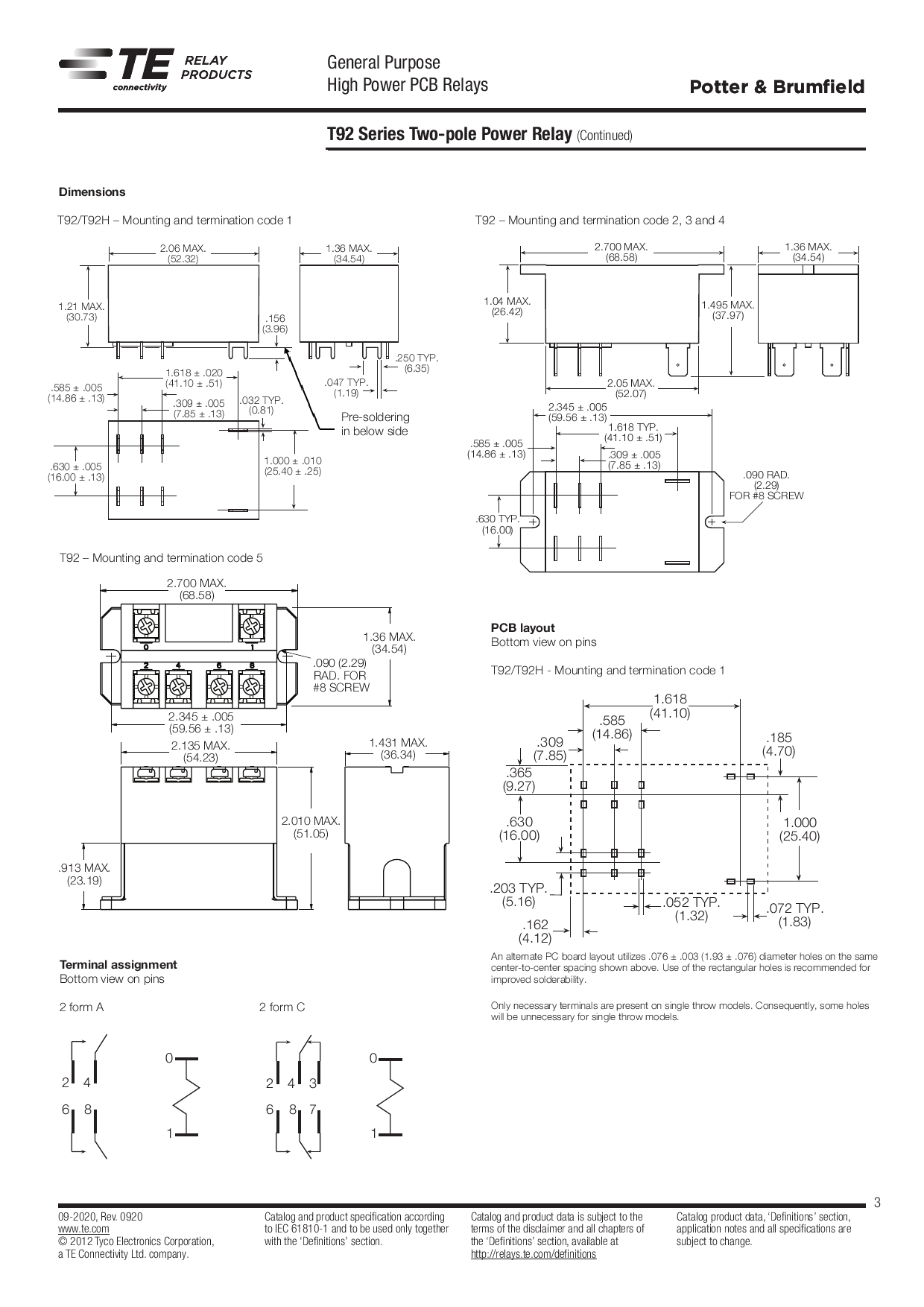 T92P7D22-24_（TE Connectivity(美国泰科)）T92P7D22-24中文资料_价格_PDF手册-立创电子商城