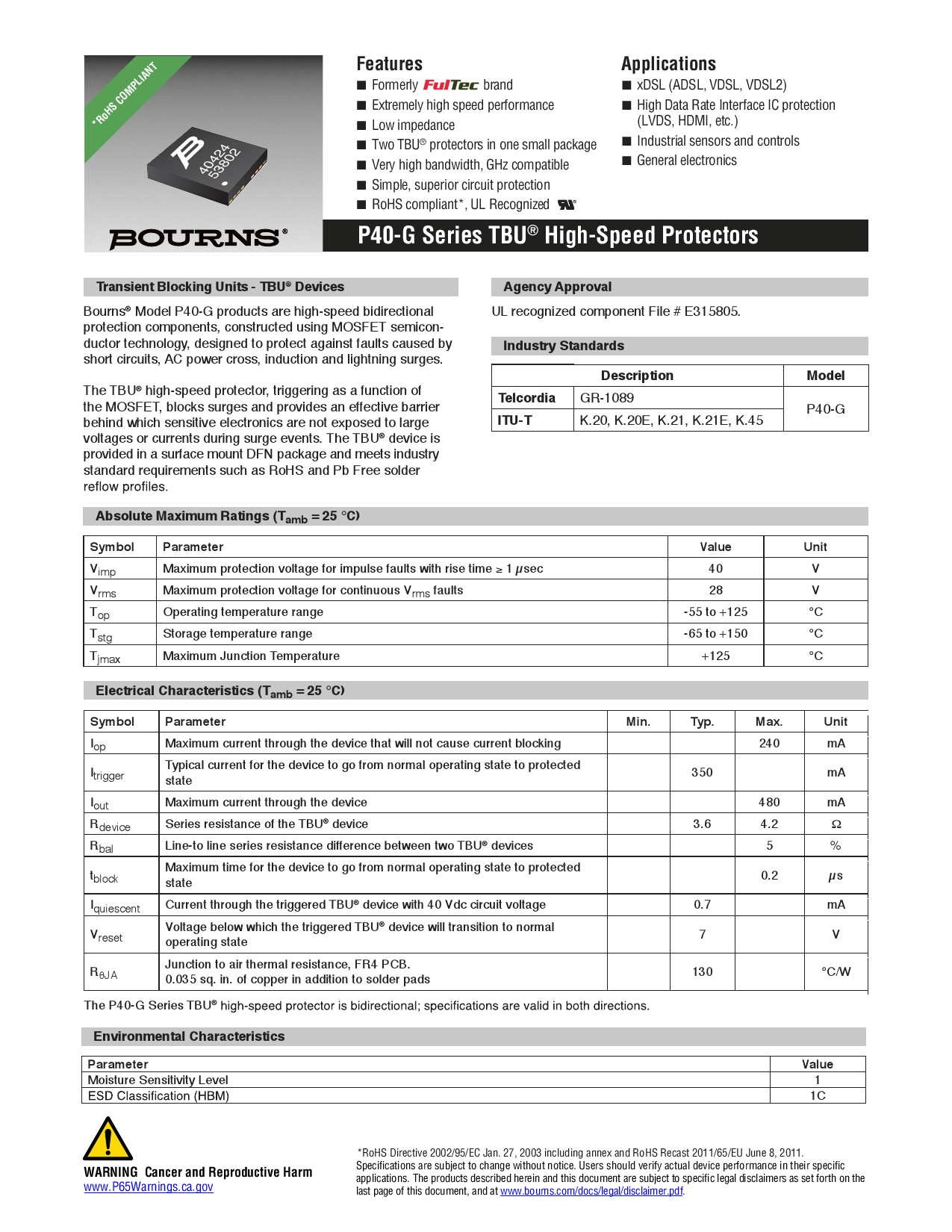 P40-G240-WH_（BOURNS）P40-G240-WH中文资料_价格_PDF手册-立创电子商城