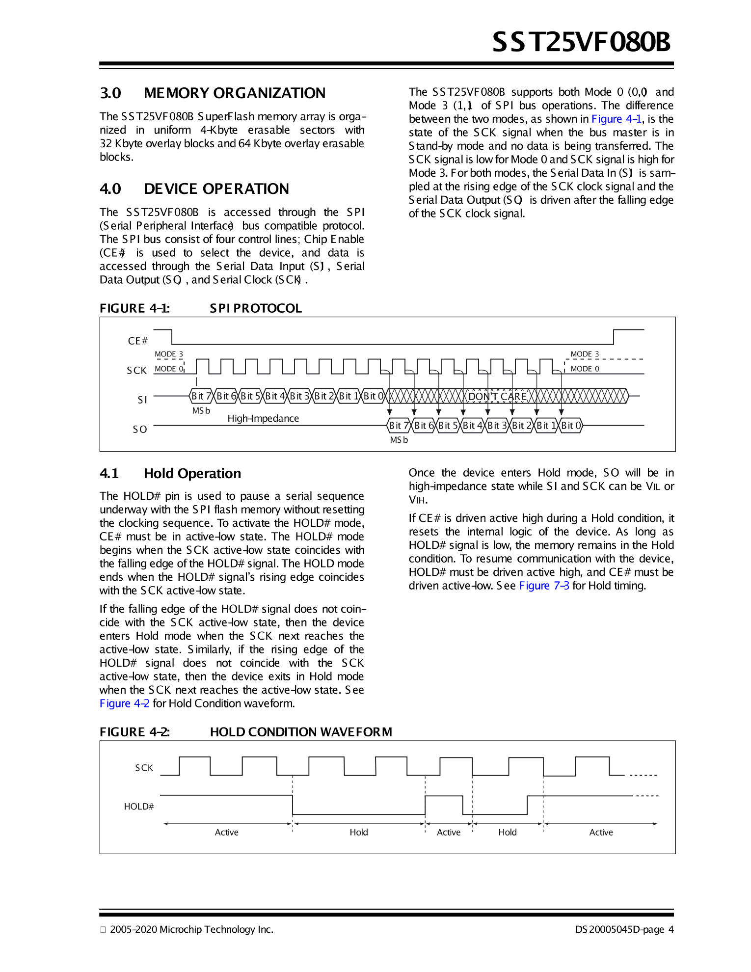 SST25VF080B-50-4C-PAE_（MICROCHIP(美国微芯)）SST25VF080B-50-4C-PAE中文资料_价格_PDF ...