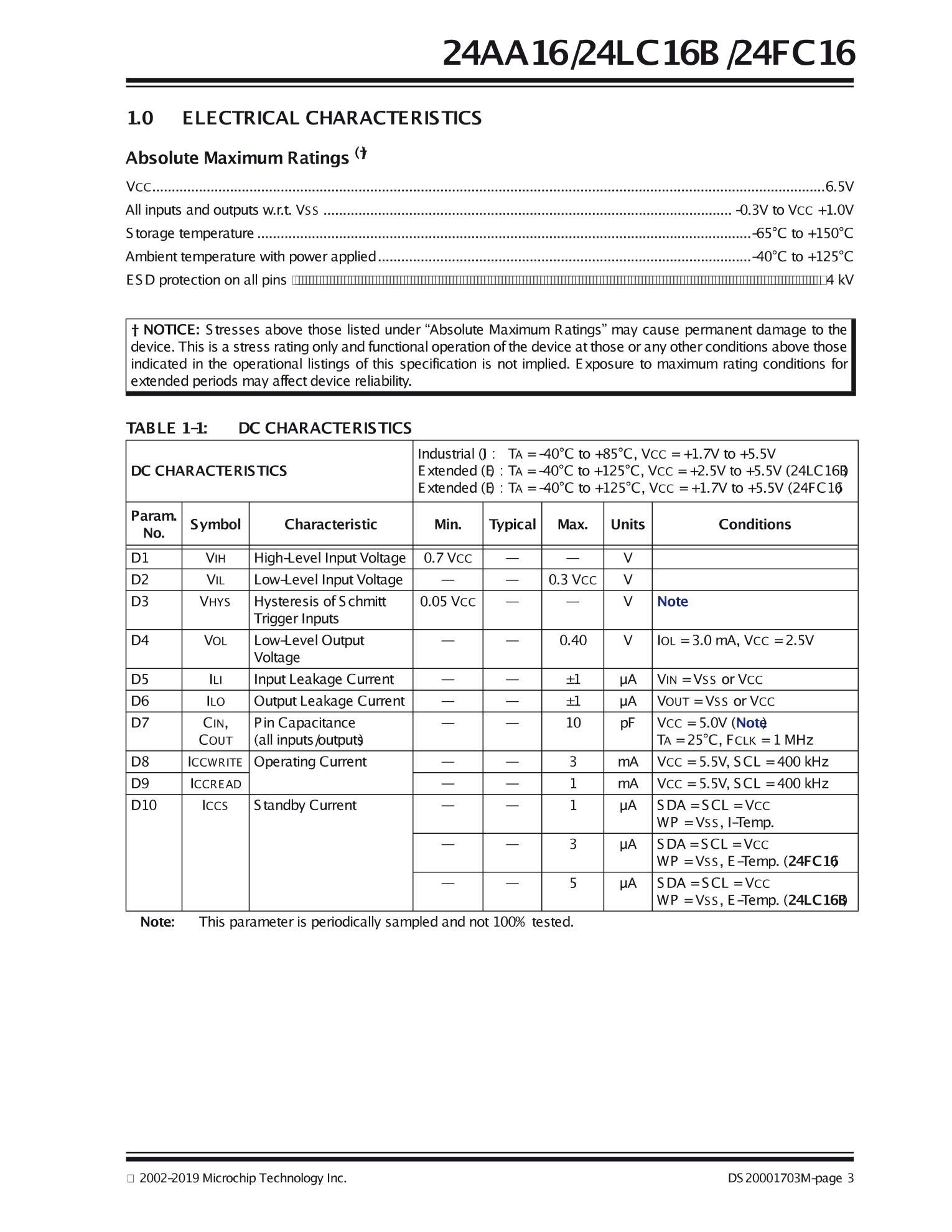 24AA16-I/SN_（MICROCHIP(美国微芯)）24AA16-I/SN中文资料_价格_PDF手册-立创电子商城