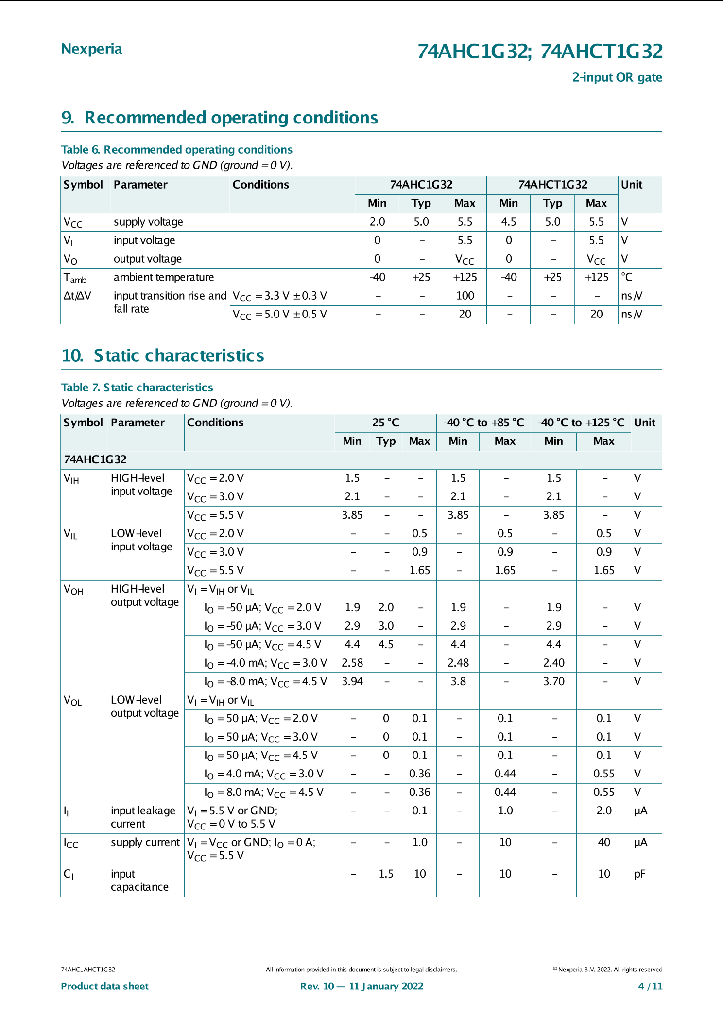 74AHC1G32GW,125_(Nexperia(安世))74AHC1G32GW,125中文资料_价格_PDF手册立创电子商城