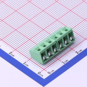 3.81mm 1x6P 排数:1 每排P数:6 直插
