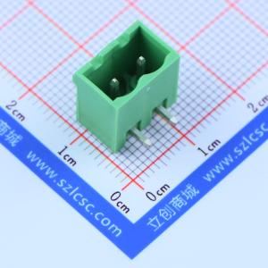 5.08mm 1x2P 排数:1 每排P数:2