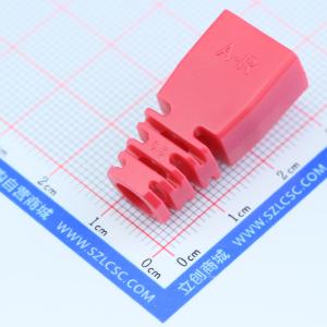 AMPCOM(安普康)超五类六类水晶头护套 红色 AMHTRD100