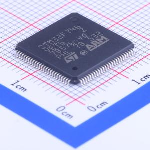 带DSP和FPU的高性能ARM Cortex-M7 MCU，具有512 KB Flash、216 MHz CPU、ART加速器、一级缓存和TFT