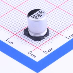 100uF ±20% 25V
