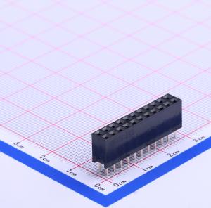 间距:2.54mm 2x11P 直插