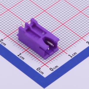 1x2P 间距:2.5mm 直插 系列:XH