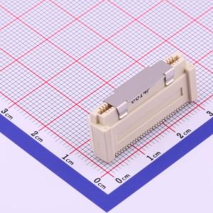 间距:0.8mm PIN:60P 立贴