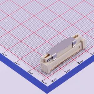 间距:0.8mm PIN:60P 立贴