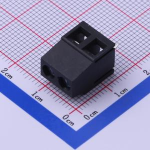 1x2P 5.08mm 直插 排数:1 每排P数:2