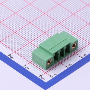 3.81mm 1x3P 排数:1 每排P数:3 螺丝固定