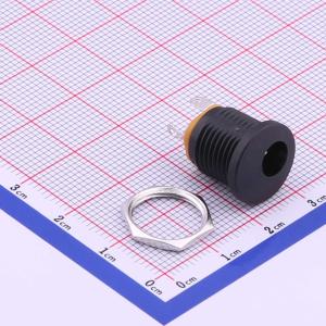 两件套 DC电源插座 内径:2mm 外径:6.3mm