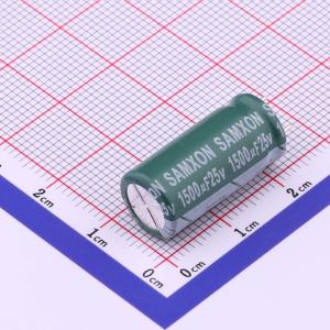1500uF ±20% 25V