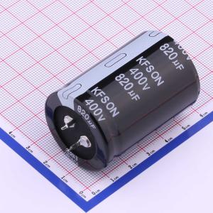 820uF ±20% 400V