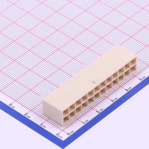 2x12P 间距:4.2mm 直插 ATX PW连接器 ATX母座 ATX电源连接器 无耳,配合对准,键配合对准类型