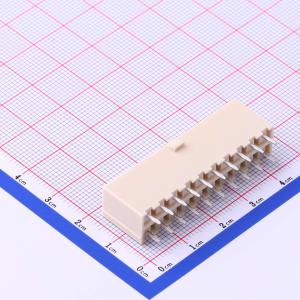 2x10P 间距:4.2mm 直插 ATX PW连接器 ATX母座 ATX电源连接器 无耳,配合对准,键配合对准类型