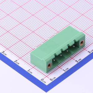5.08mm 1x4P 排数:1 每排P数:4 螺丝固定