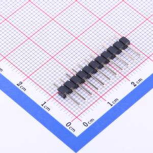 1x11P 间距:2.54mm 方针 直插