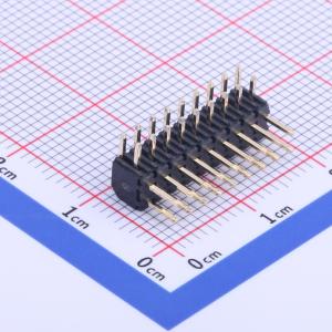 2x9P 间距:2mm 方针 弯插