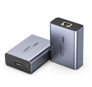 UGREEN(绿联)HDMI延长器50米 单网线网络传输信号放大器 hdmi转RJ45网口1080P高清视频转换器 HDMI延长器50米 50739