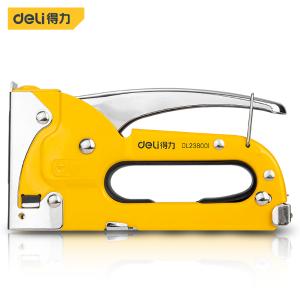 得力（deli）射钉枪打钉枪家用木工门型钉手动省力码钉枪 单用打钉枪