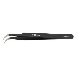 TOPLIA(拓利亚)精密弯型尖镊子ESD-15弯尖型