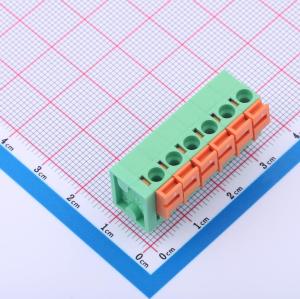 1x6P 5.08mm 每排P数:6 排数:1