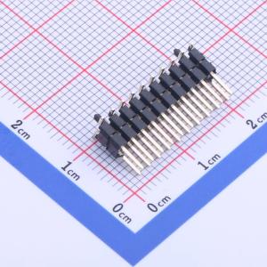 2x10P 间距:2mm 方针 立贴
