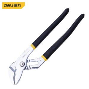 得力（deli ）水泵钳家用活动管子钳子多功能水管钳8英寸