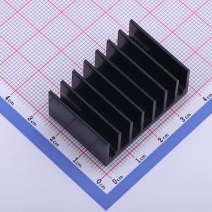 [1袋50个]散热片36*16长25mm黑双针