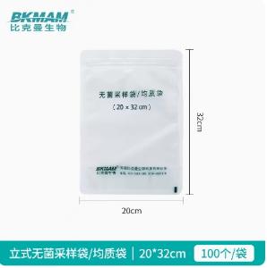 BKMAM(比克曼生物)，{一整袋100个}无菌采样袋/均质袋，20x32cm，110102032