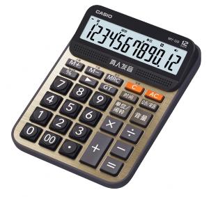 卡西欧(CASIO) MY-120电子台式真人发音语音计算器商务办公用出纳会计财务音乐抖音计算机 蟠龙金