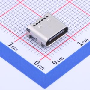 Type-C 母 卧贴