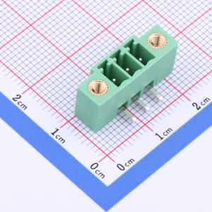 3.5mm 1x3P 排数:1 每排P数:3 螺丝固定
