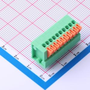 1x10P 2.54mm 每排P数:10 排数:1