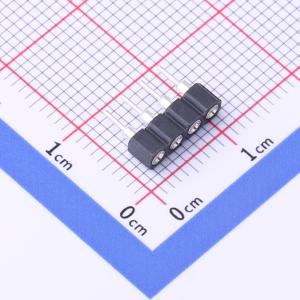 间距:2.54mm 1x4P 直插