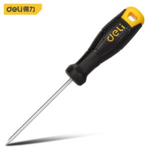 得力（deli ）塑柄一字螺丝批螺丝刀手动起子 塑柄一字螺丝批8x300mm